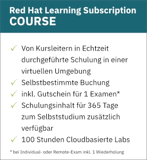 Red Hat Learning Subscription Course