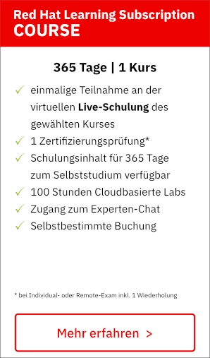 Red Hat Learning Subscription Course